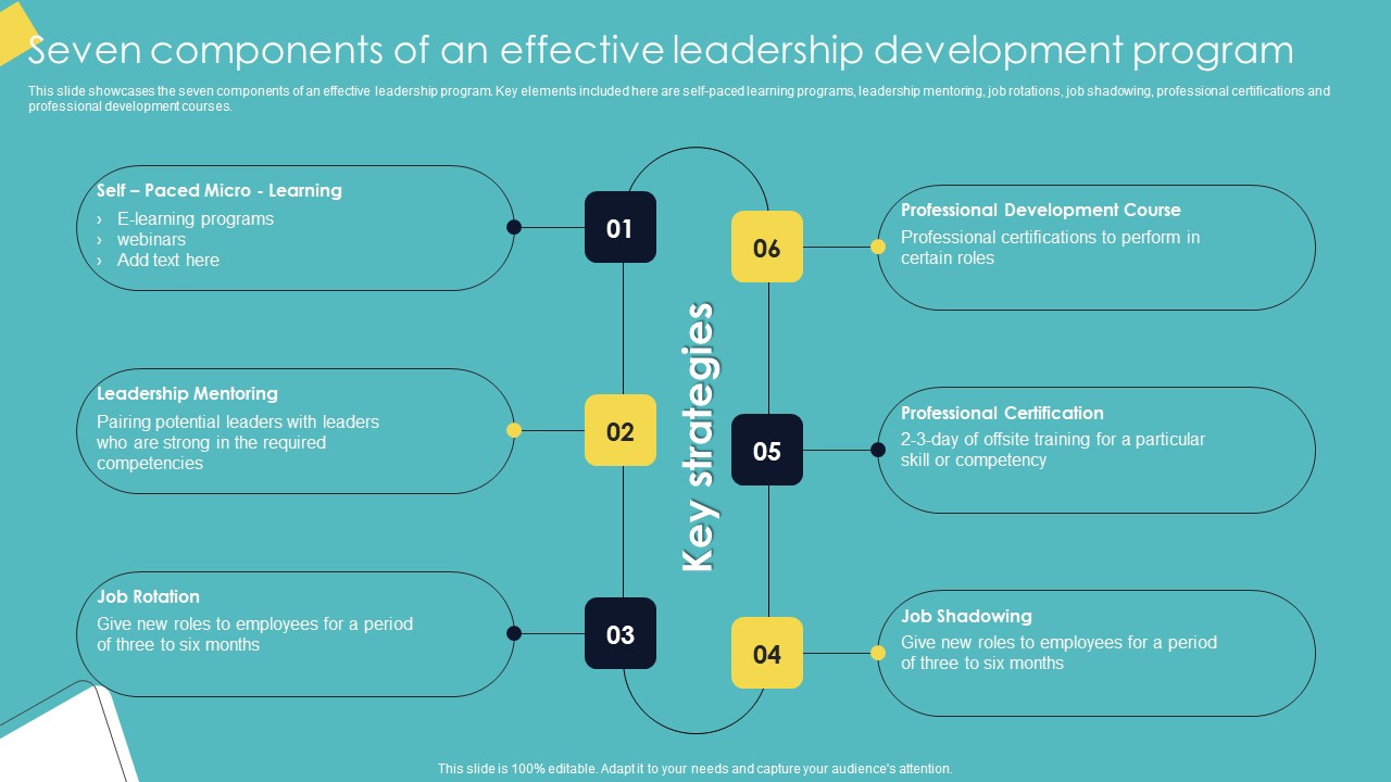 Leadership Enhancement Strategy Seven Components Of An Effective Leadership Development Program Download PDF