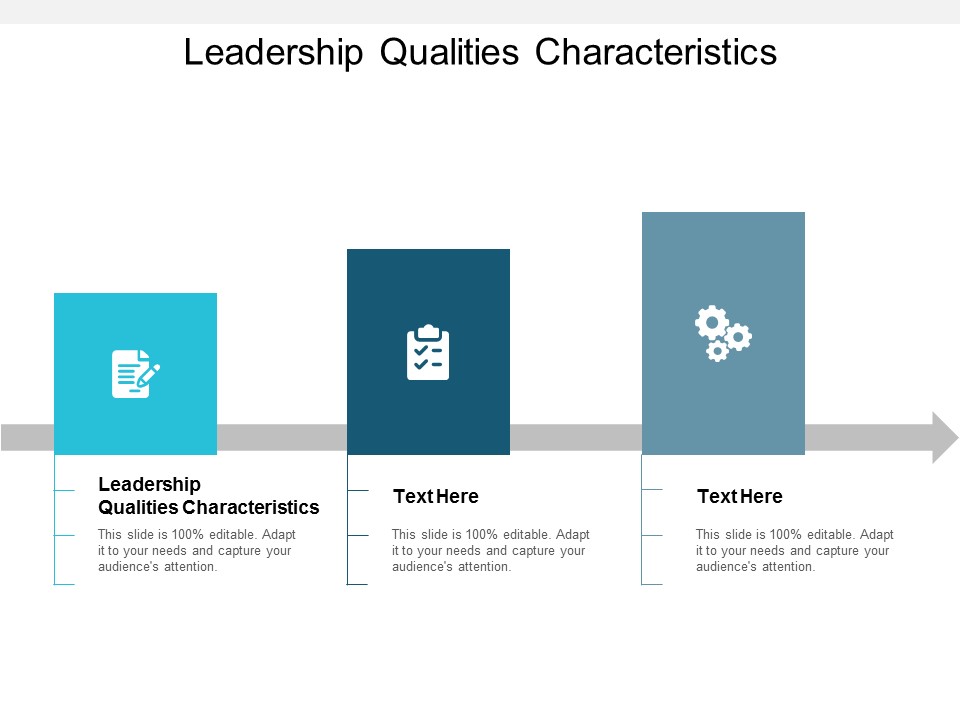 Leadership Qualities Characteristics Ppt PowerPoint Presentation Outline Graphics Pictures Cpb