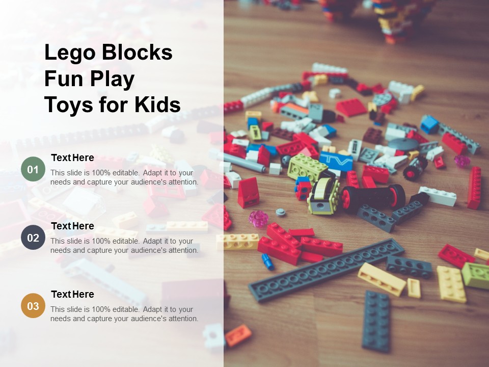 Lego Blocks Fun Play Toys For Kids Ppt Powerpoint Presentation Pictures Example File