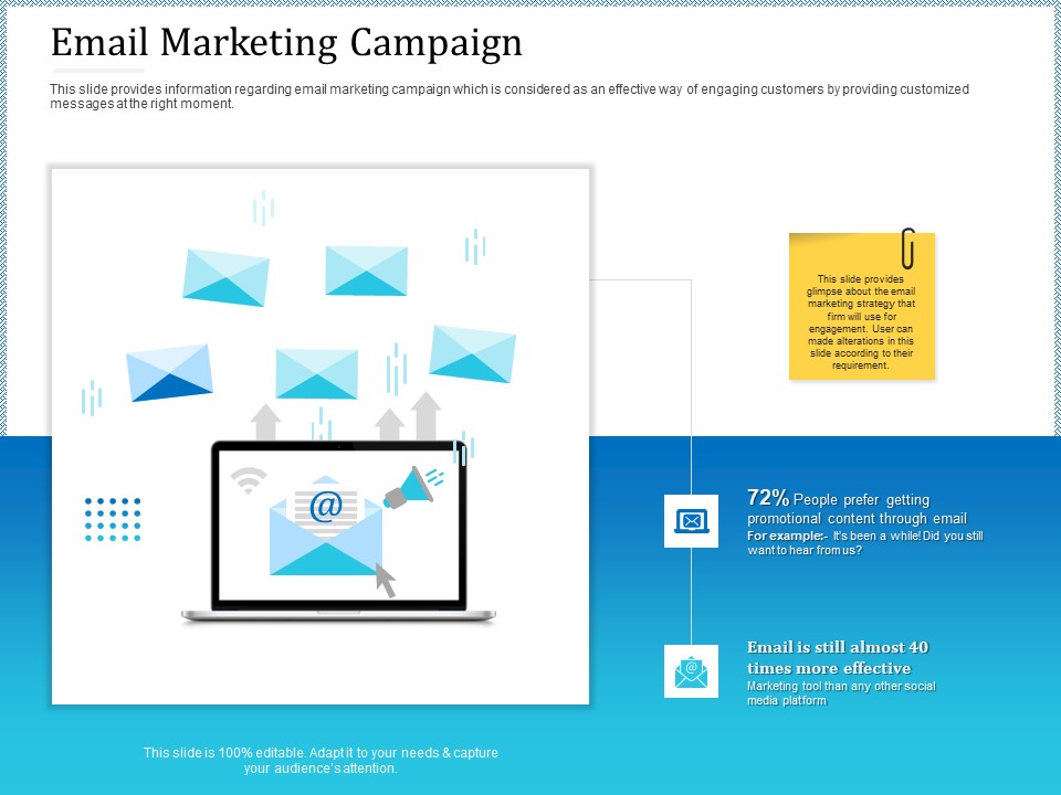 Leveraged Client Engagement Email Marketing Campaign Template PDF