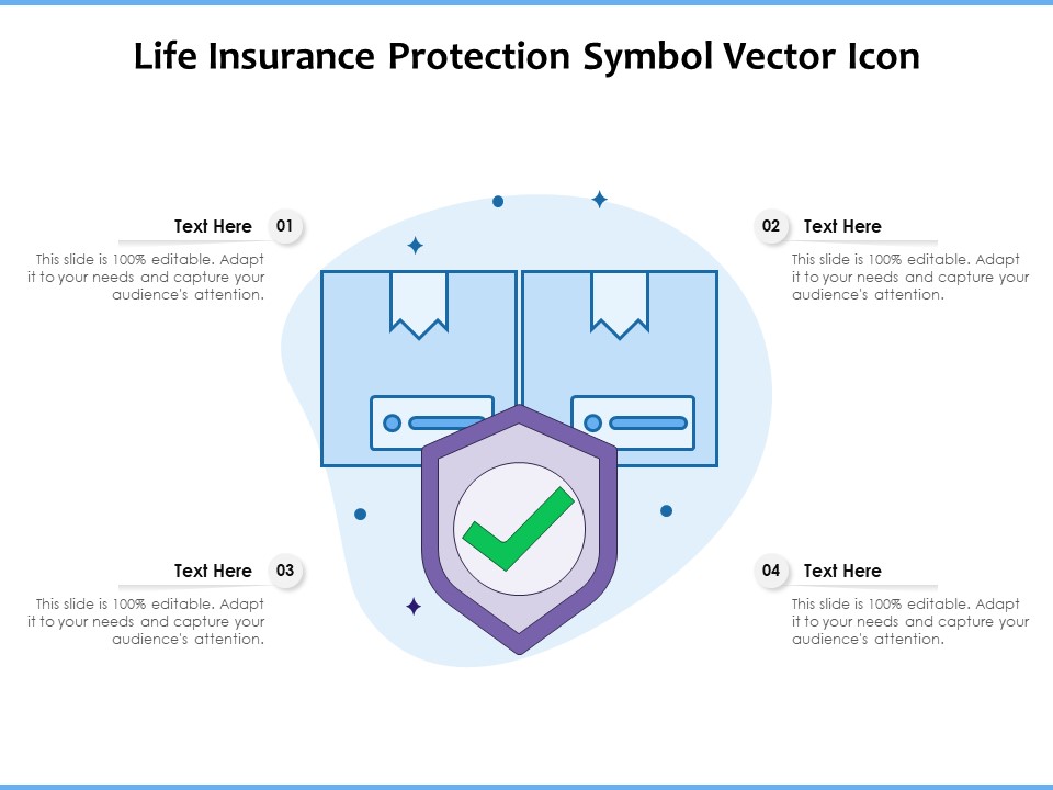 Life Insurance Protection Symbol Vector Icon Ppt PowerPoint Presentation Gallery Visuals PDF