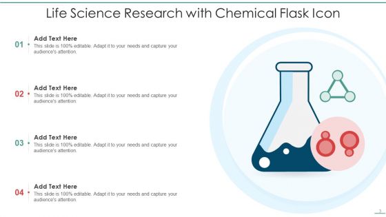 Life Science Icon Ppt PowerPoint Presentation Complete Deck With Slides