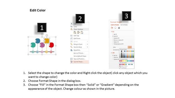 Linear Arrow Design For Key Growth Analysis Powerpoint Template