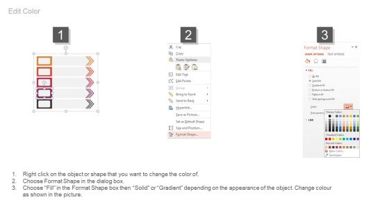 List Diagram Of Business Agenda Points Powerpoint Slides