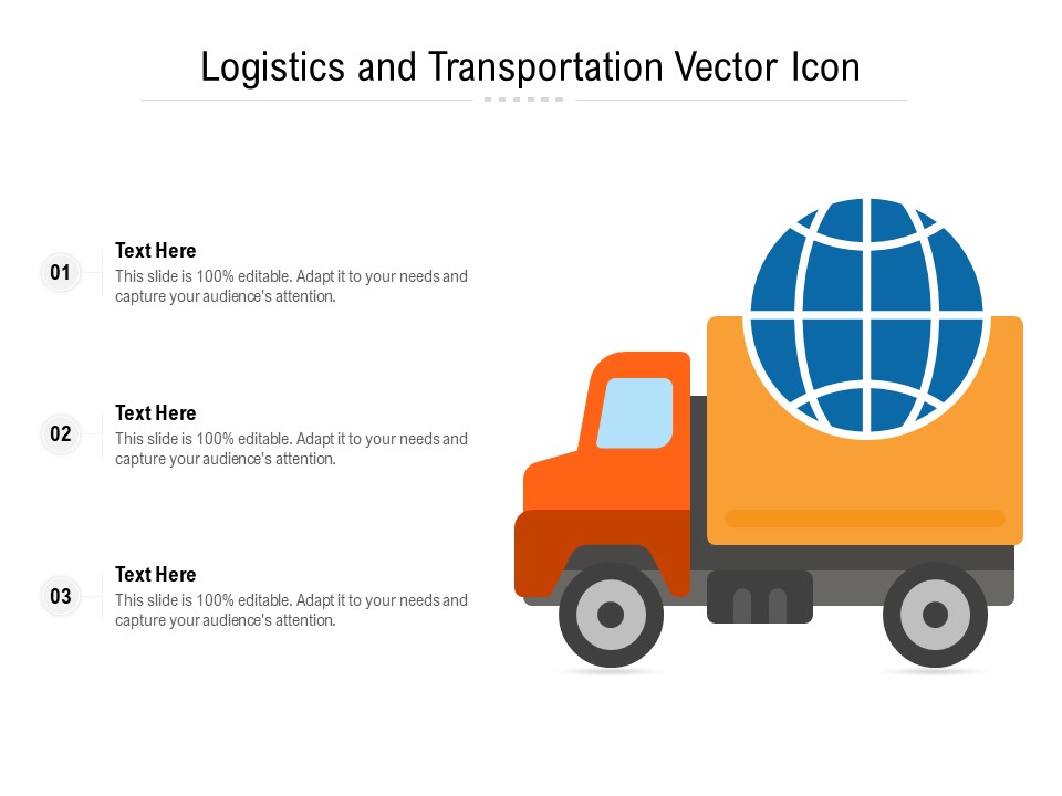 Logistics And Transportation Vector Icon Ppt PowerPoint Presentation Show Vector