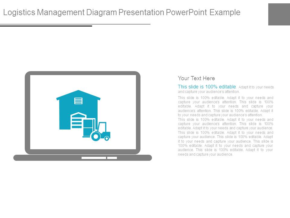 Logistics Management Diagram Presentation Powerpoint Example