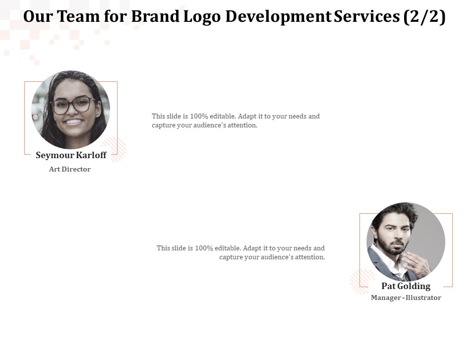 Logo Design Our Team For Brand Logo Development Services Director Elements PDF