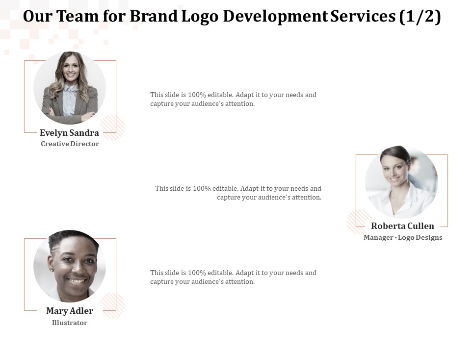 Logo Design Our Team For Brand Logo Development Services Information PDF