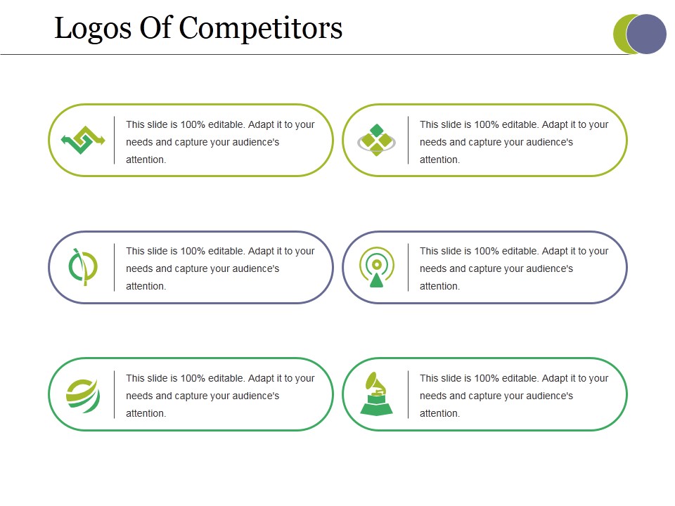 Logos Of Competitors Ppt PowerPoint Presentation Infographics Sample