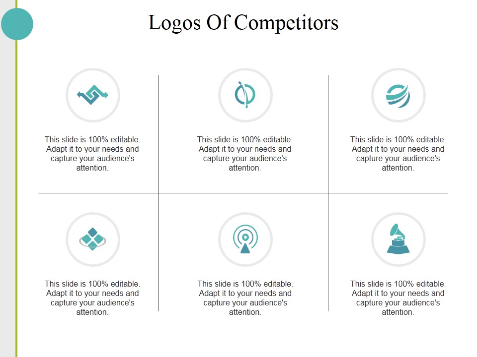 Logos Of Competitors Ppt PowerPoint Presentation Slides Portrait