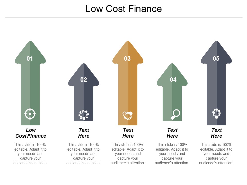 Low Cost Finance Ppt PowerPoint Presentation File Files Cpb