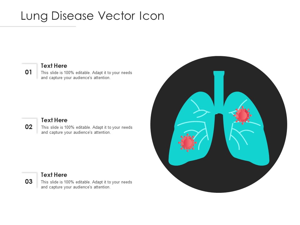Lung Disease Vector Icon Ppt PowerPoint Presentation File Graphics Design PDF