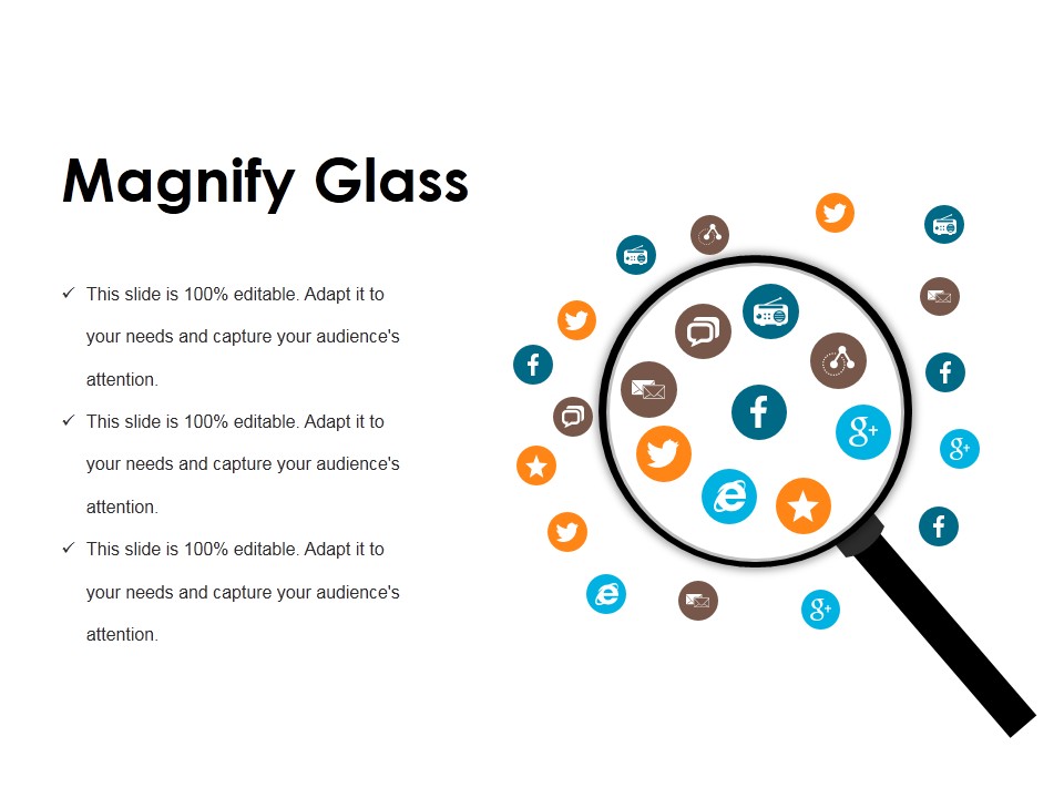 Magnify Glass Ppt PowerPoint Presentation Outline Portfolio