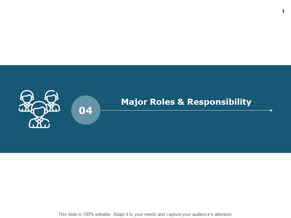 Major Roles And Responsibility Teamwork Ppt PowerPoint Presentation Pictures Samples