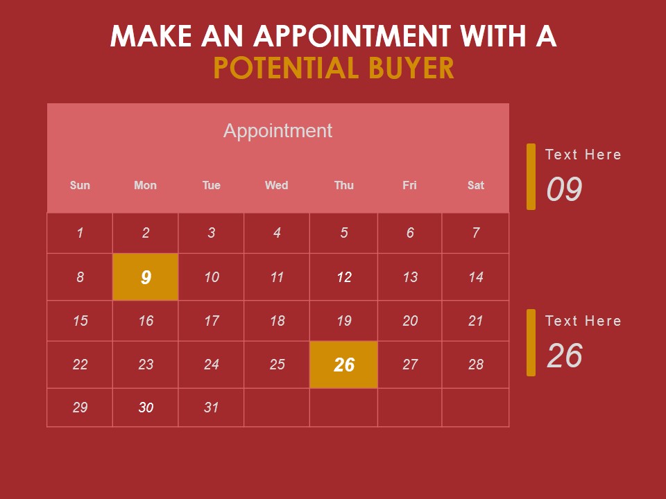 Make An Appointment With A Potential Buyer Ppt PowerPoint Presentation Shapes