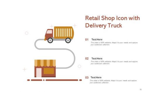 Maket Shopping Icon Retail Shop Price Tag Cash Counter Icon Ppt PowerPoint Presentation Complete Deck