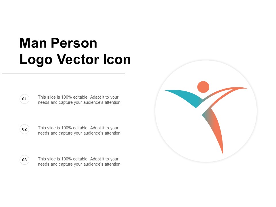 Man Person Logo Vector Icon Ppt PowerPoint Presentation Styles Guide
