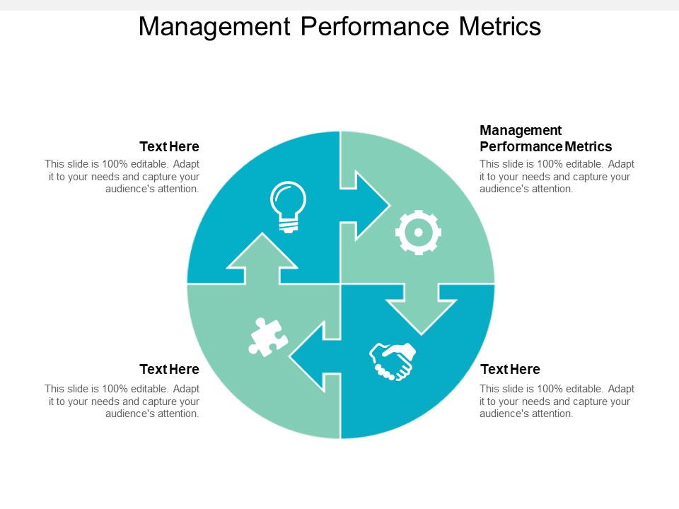 Management Performance Metrics Ppt PowerPoint Presentation Inspiration Display Cpb
