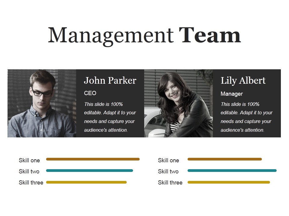 Management Team Ppt PowerPoint Presentation Infographics Summary