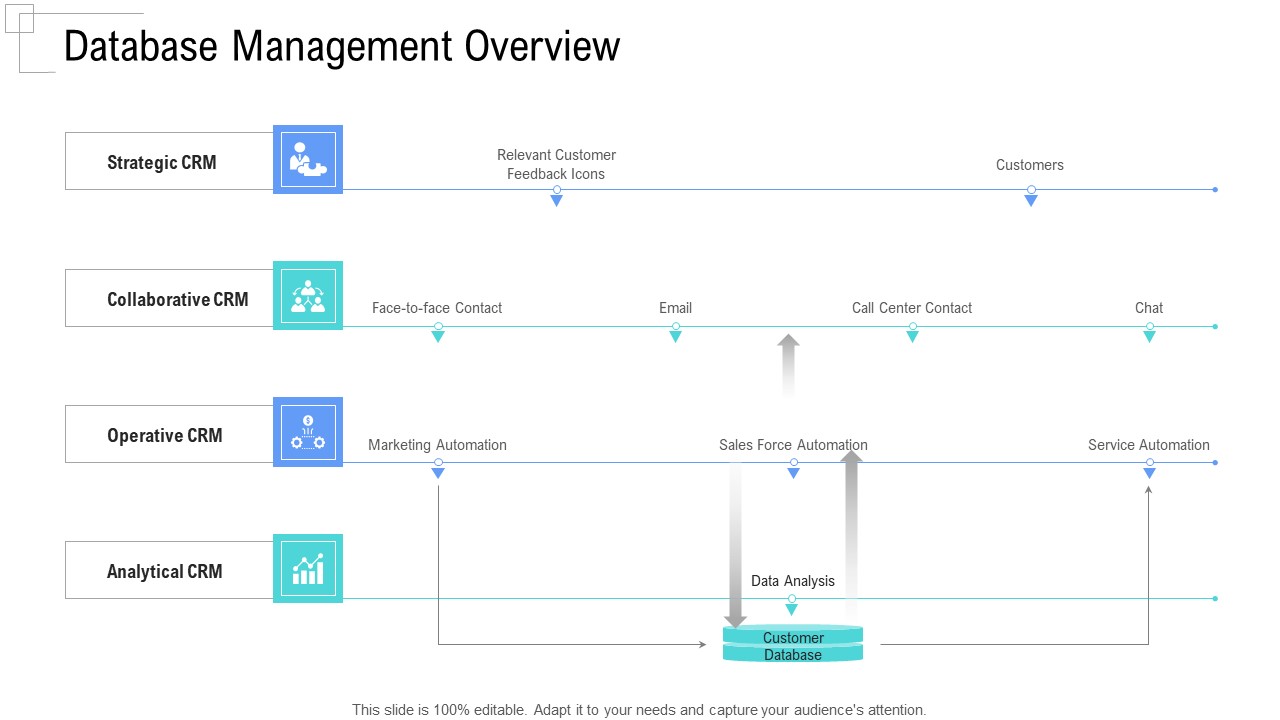Managing Customer Experience Database Management Overview Pictures PDF