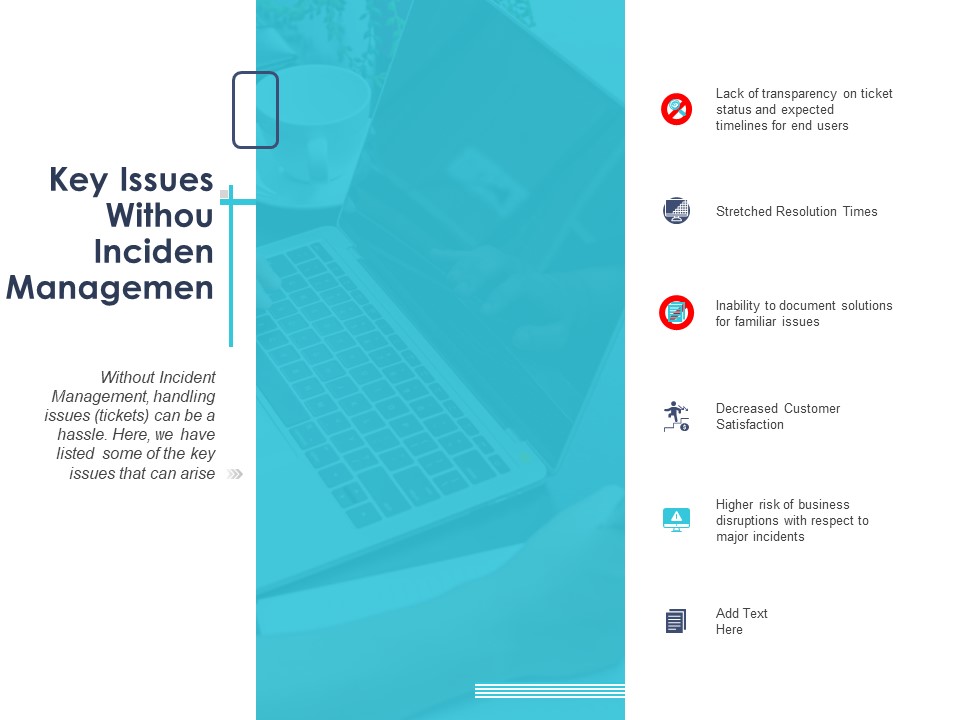 Managing ITIL Incidents Planning Key Issues Without Incident Management Designs PDF