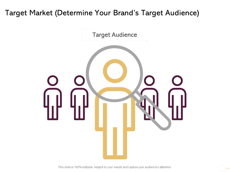 Managing Portfolio Growth Options Target Market Determine Your Brands Target Audience Graphics PDF