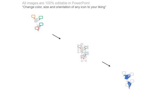 Map Of America With Percentage Data PowerPoint Slides
