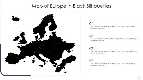 Map Of Europe Highlighting Landmark Ppt PowerPoint Presentation Complete Deck With Slides