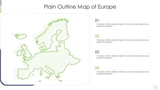 Map Of Europe Highlighting Landmark Ppt PowerPoint Presentation Complete Deck With Slides