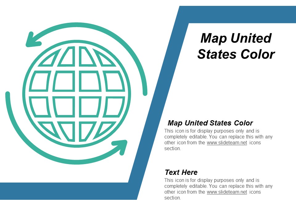 Map United States Color Ppt PowerPoint Presentation Layouts Design Inspiration