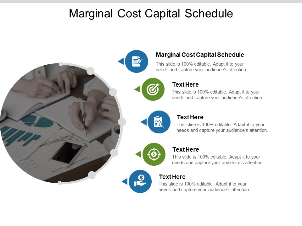 Marginal Cost Capital Schedule Ppt PowerPoint Presentation Inspiration Templates Cpb