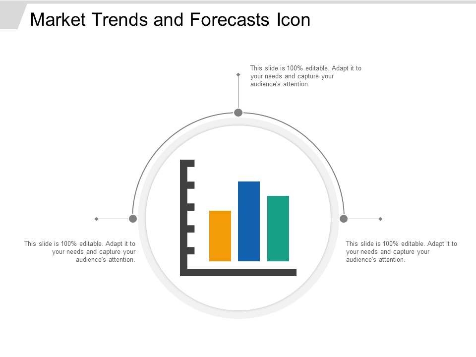 Market Trends And Forecasts Icon Ppt PowerPoint Presentation Professional Topics