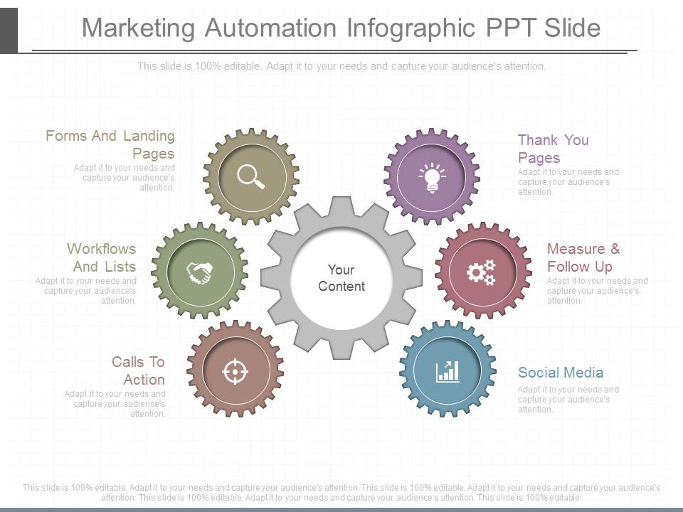 Marketing Automation Infographic Ppt Slide