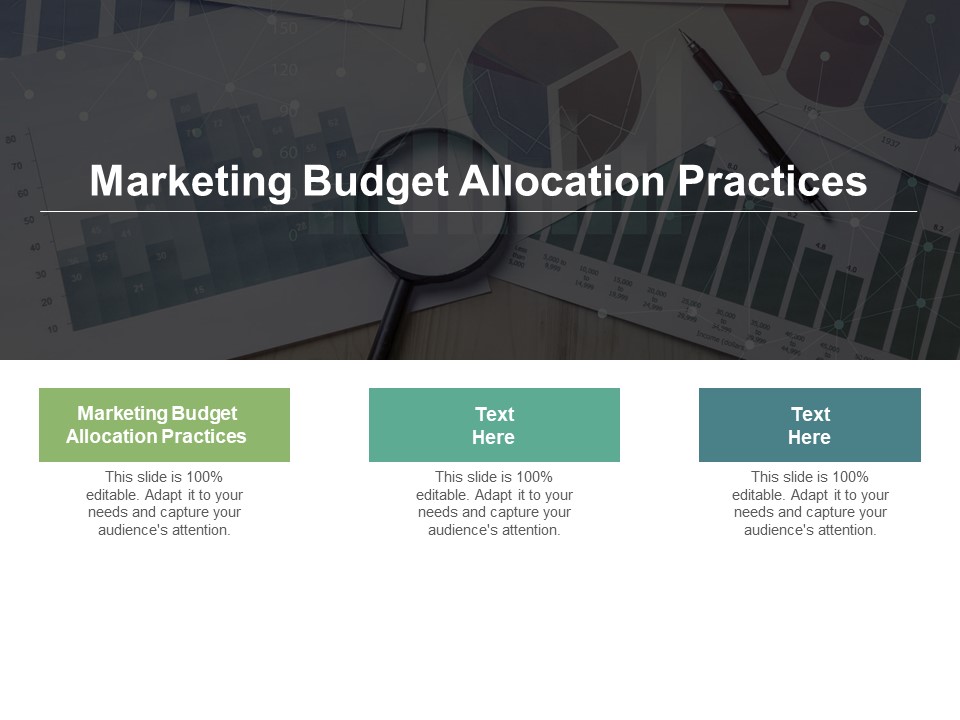 Marketing Budget Allocation Practices Ppt PowerPoint Presentation Model Inspiration Cpb Pdf