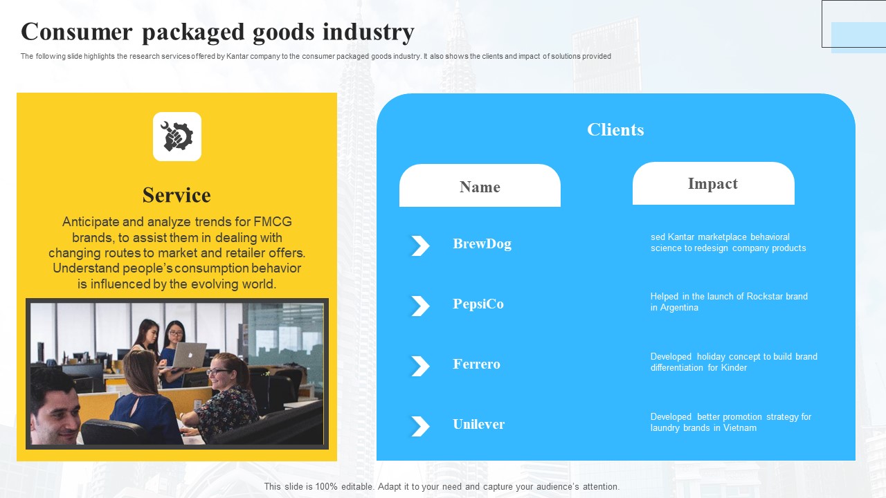 Marketing Insights Company Profile Consumer Packaged Goods Industry Summary PDF