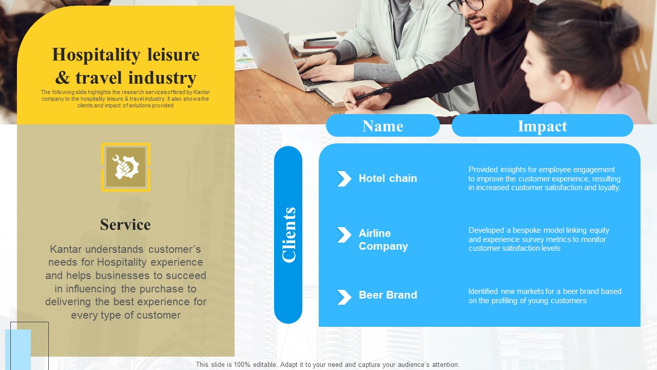 Marketing Insights Company Profile Hospitality Leisure And Travel Industry Microsoft PDF