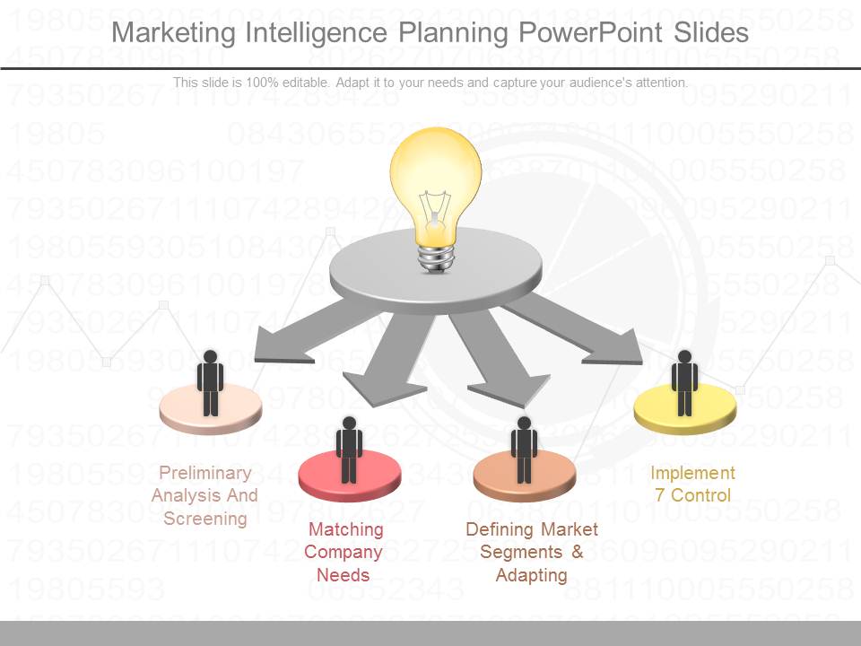 Marketing Intelligence Planning Powerpoint Slides