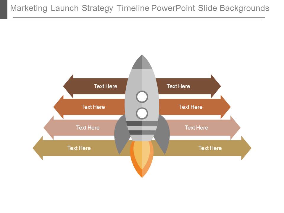 Marketing Launch Strategy Timeline Powerpoint Slide Backgrounds