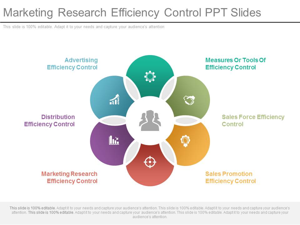 Marketing Research Efficiency Control Ppt Slides