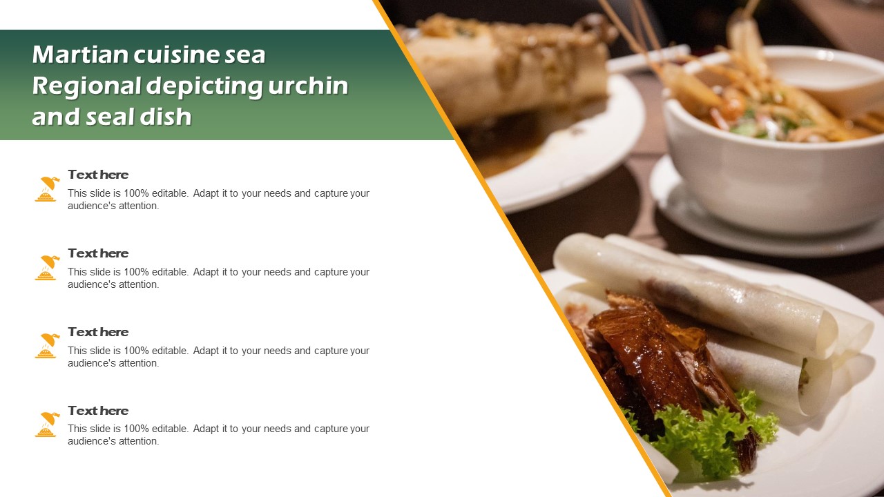 Martian Cuisine Sea Regional Depicting Urchin And Seal Dish Icons PDF