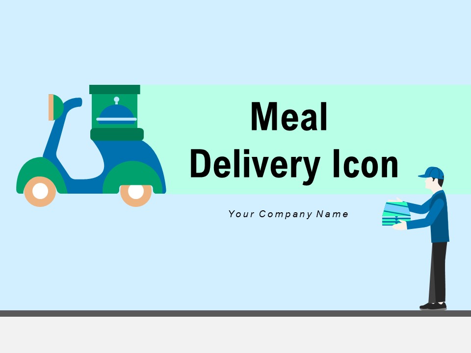 Meal Delivery Icon Customer Drone Icon Ppt PowerPoint Presentation Complete Deck