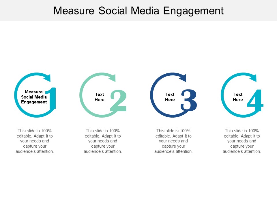 Measure Social Media Engagement Ppt PowerPoint Presentation Show Samples Cpb