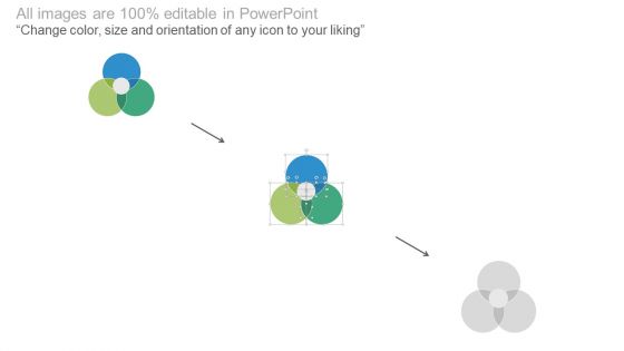 Media Objectives Venn Diagram Ppt Slides