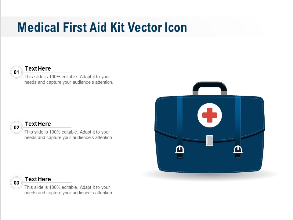 Medical First Aid Kit Vector Icon Ppt PowerPoint Presentation Gallery Icons PDF