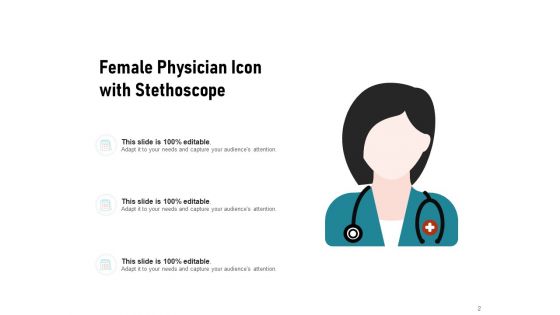 Medical Practitioner Symbol Stethoscope Calendar Physician Measuring Ppt PowerPoint Presentation Complete Deck
