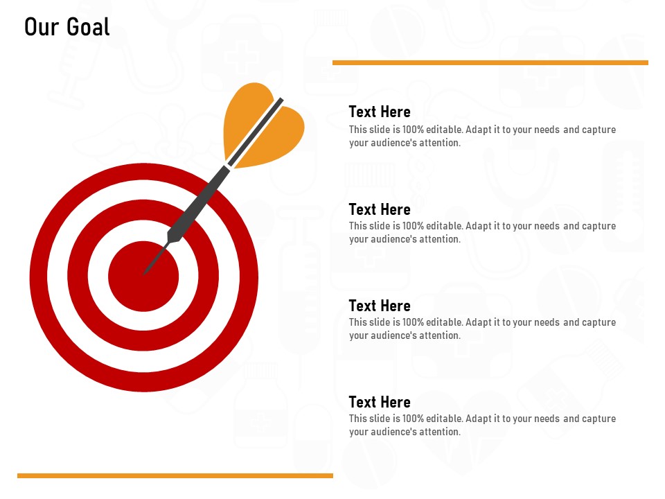 Medicine Promotion Our Goal Ppt PowerPoint Presentation File Icon PDF