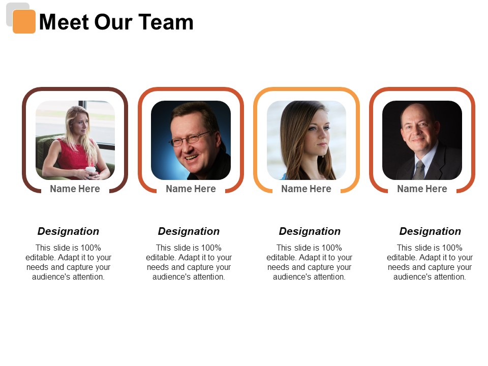 Meet Our Team Risk Estimator Ppt PowerPoint Presentation Slides Maker