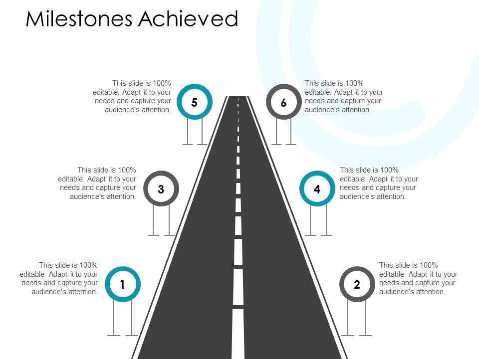 Milestones Achieved Ppt PowerPoint Presentation Ideas Background Image