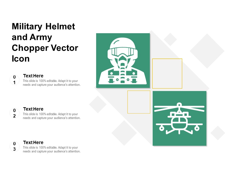 Military Helmet And Army Chopper Vector Icon Ppt PowerPoint Presentation Icon Portfolio PDF