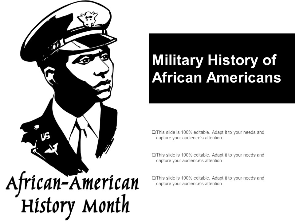 Military History Of African Americans Ppt PowerPoint Presentation Portfolio Styles